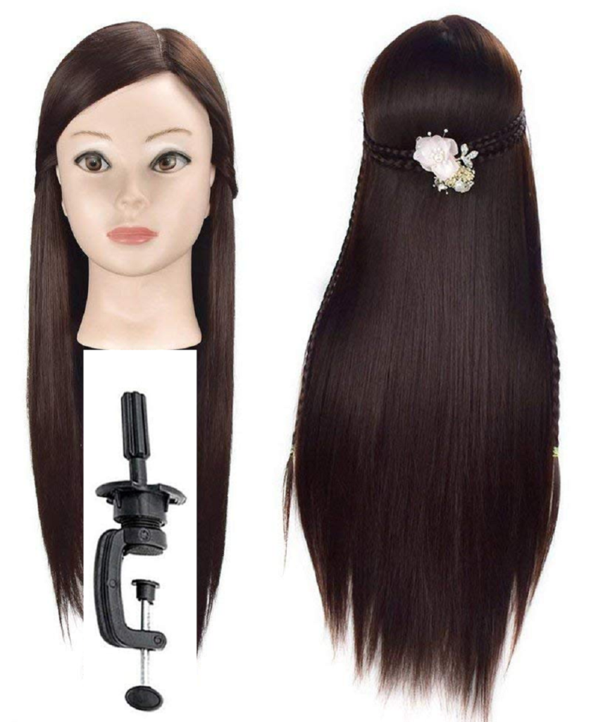 Hair Dummy For Cutting/Styling Practice N. Brown Hair – Faith Parlour House